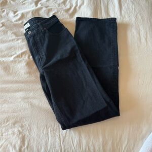 Abercrombie- Black Jeans 90s relaxed high rise